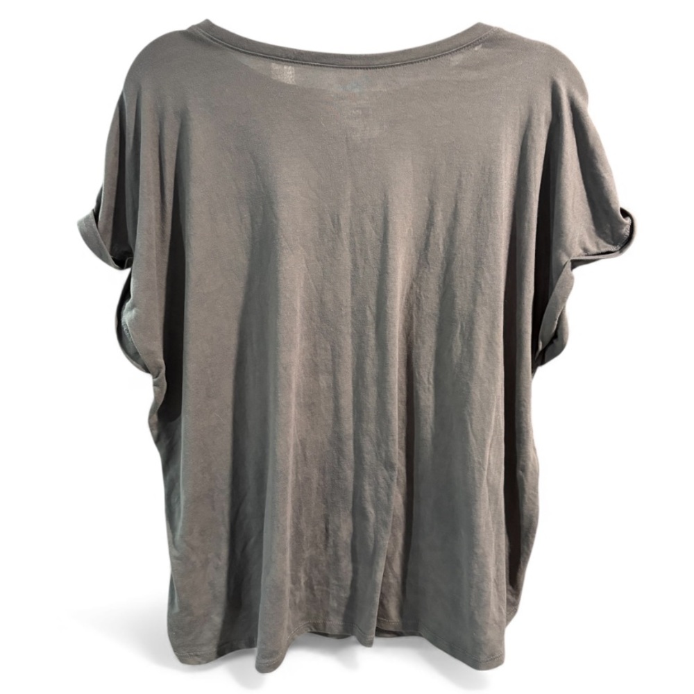 The Rolling Stones Charcoal Mineral Wash Graphic T Shirt- Size 0X - Picture 2 of 3